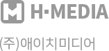 애이치미디어 회색로고입니다.